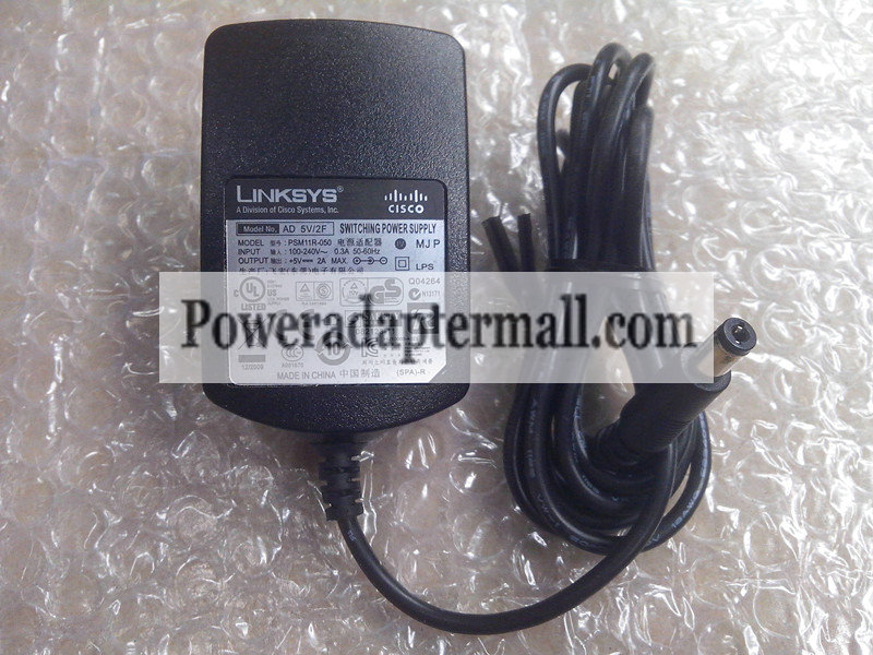 Genuine 5V 2A Cisco IP Phone SPA501 SPA501G PA100-NA AC Adapter Genuine 5V 2A Cisco IP Phone SPA501 SPA501G PA100-NA AC Adapter
